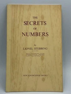1969 THE SECRETS OF NUMBERS LIONEL STEBBING OCCULT NUMEROLOGY RUDOLF STEINER - Imagen 1 de 1