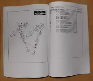 Harley Davidson MT350 GP Army bike Commercial parts list - Picture 1 of 6