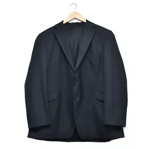 Ede & Ravenscroft 100% Wool Men’s Dark Gray Suit Blazer Jacket Size 46 R - Picture 1 of 13