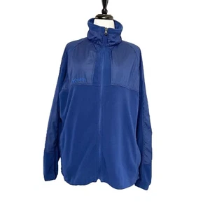 Columbia XCO Men’s L Fleece Jacket Full Zip Bright Blue Gorpcore Hiking Outdoor - Picture 1 of 11