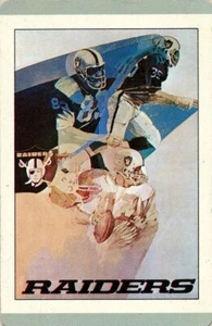 RARA CARTA DA GIOCO STANCRAFT Oakland RAIDERS ANNI 60 - Foto 1 di 1