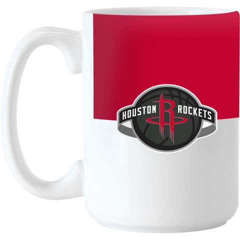 Houston Rockets 15oz. Colorblock Mug Cover