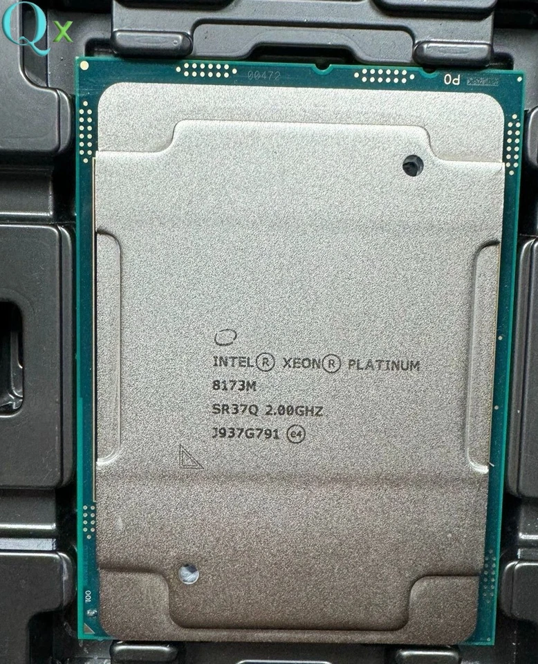 Intel Xeon Platinum 8173M SR37Q LGA3647 CPU Processor 28Core 56Threads 2.0 GHz - Image 1 of 1