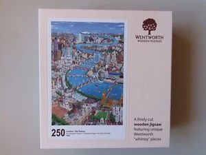 Puzzle Wentworth in legno 250 pezzi Londra Il Tamigi di Christopher Rogers - Foto 1 di 4