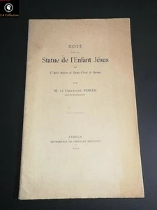 Livre Ancien ♦ NOTE sur la Statue de l'Enfant Jésus BERNAY ♦ par C. Porée ♦ 1902 - Imagen 1 de 5