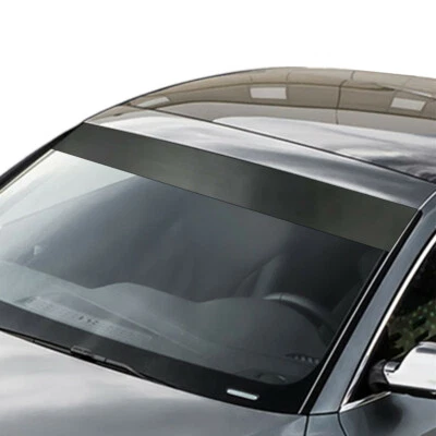 Sun Visor Strip Windshield Banner Vinyl Decal Sunscreen Car Window Sticker Matte - Image 1 of 4