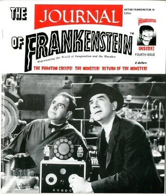 Journal of Frankenstein Magazine  # 4    VERY FINE+    2000     See photos - Image 1 of 2