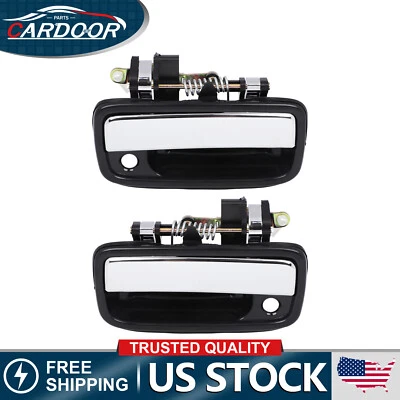 Par de manijas de puerta exterior delanteras para Toyota Tacoma 95-04 69220 69210 35020 Foto 1 de 4