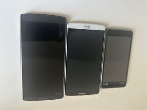 || Lot of 3- LG Phones. For Parts, Clean IMEIs but does not turn on (RA7-18-48)