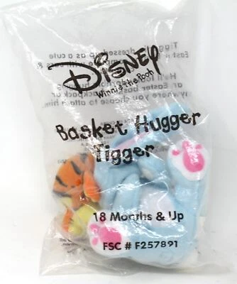 2002 Basket Hugger Tigger Bunny from Winnie the Pooh Stuffed Animal Plush       - Image 1 of 4