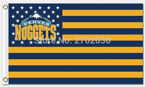 Denver Nuggets Flag 3x5ft Banner Polyester basketball World Champions nuggets019 Cover