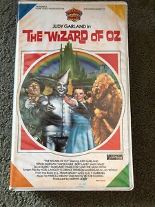 The Wizard of Oz VHS 1985 Vintage Clamshell Release - Picture 1 of 8