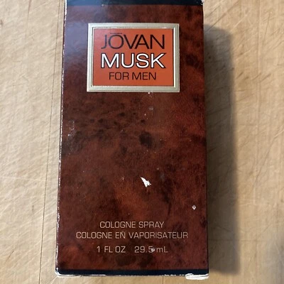 De colección Jovan Musk para Hombres Coty Spray 1 Fl OZ Nuevo Completo Foto 1 de 4