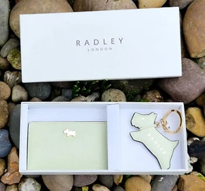 Llavero portatarjetas de viaje RADLEY London XED Fortune Street verde damas - Imagen 1 de 8