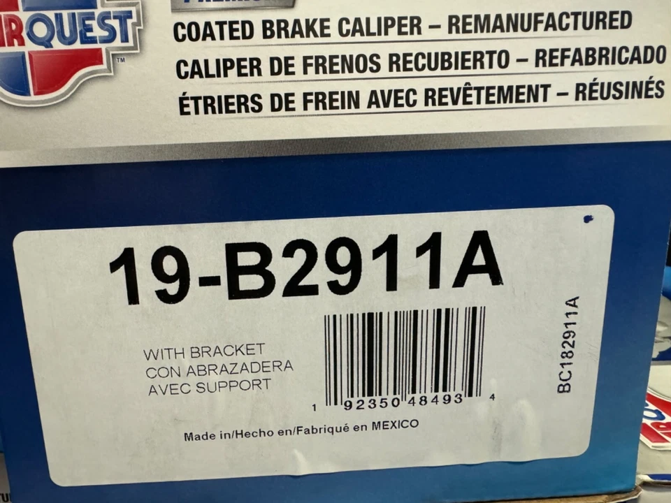 Pinza de freno trasera izquierda CARQUEST 19-B2911A ajuste Acura RDX Honda CR-V Foto 1 de 2