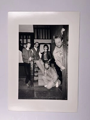 Ian Anderson Jethro Tull Photo Original Black And White Press Promotion 1980s - Image 1 of 4