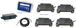 Chaser Bin weighing kit 5000kg*2kg (with 4 x 2t load cells) - Picture 1 of 3