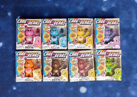 ZURU Mini Brands Toys Lot of 8 Care Bears Collection VHTF EUC Gold, Rose, Orange Cover