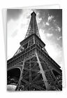 1 Thank You Card with Envelope - Towering Paris C7028JTYG