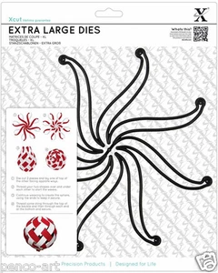 Xcut 1 Stück EXTRA GROßE Stanze Weihnachtsdeko Kugel Verwendung X Cut Xpress usw - Bild 1 von 1