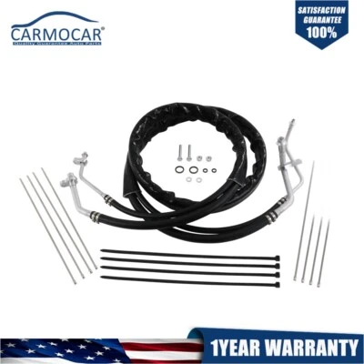 Juego de mangueras de aire acondicionado traseras de línea de aire acondicionado C68100 para Dodge Caravan Chrysler 12-19 Foto 1 de 4