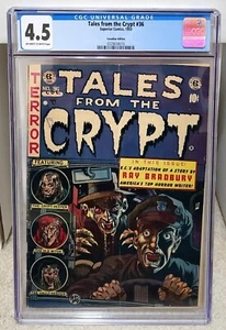 Tales from the Crypt #36 (1953) CGC 4.5 - Rare Canadian Edition Precode Horror - Bild 1 von 3
