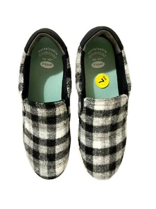 Dr. Scholl's Shoes Women's Madison Black Flannel Sneaker Shoes Sz. 7 - NWOT - Picture 1 of 8
