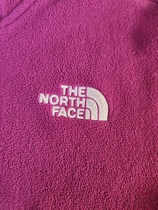 The North Face Fleece Jacket Kids Size 14-16 Girls Purple. Pre-Owned - Picture 1 of 6