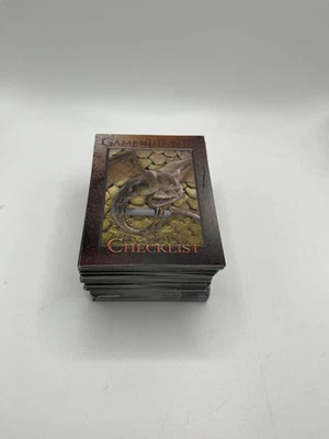 2014 Rittenhouse🔥GAME of THRONES Season 3 Complete Base Card Set (98) - Image 1 of 4