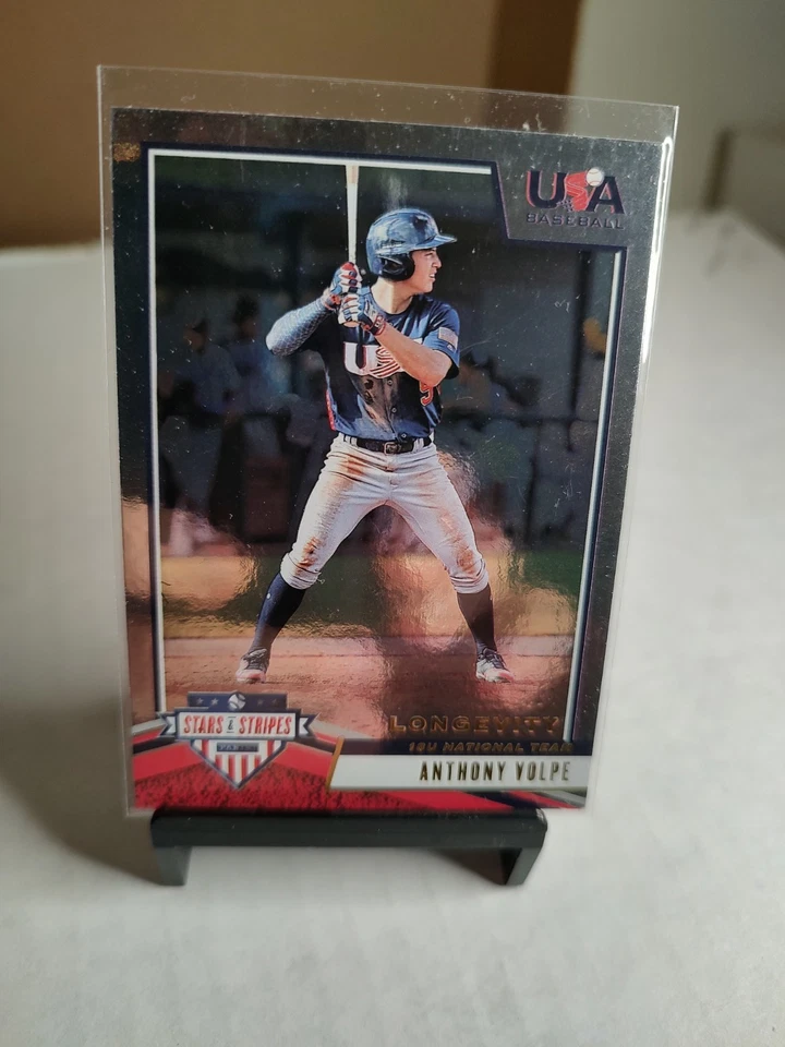 2019 Panini USA Baseball #47 - Anthony Volpe RC - Image 1 of 1