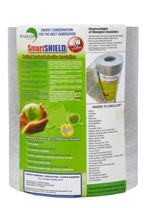 SmartSHIELD -5mm HVAC Duct Wrap Reflective insulation Foam core 16" X 25ft - Picture 1 of 8