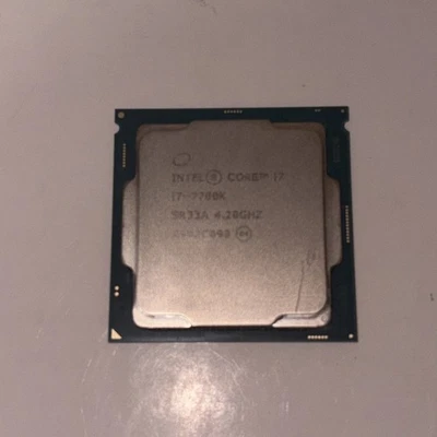 Procesador Intel Core i7-7700k SR33A 4,20 GHz CPU X902C090 Foto 1 de 2