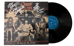 OZZY OSBOURNE No Rest For The Wicked 1989 CBS Platte signiert Zakk Wylde Original - Bild 1 von 8