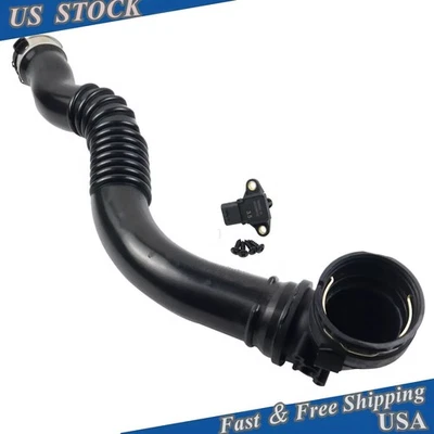 For 15-2016 BMW 228i xDrive Convertible Intake Hose Intercooler w/Sensor New US - Image 1 of 4