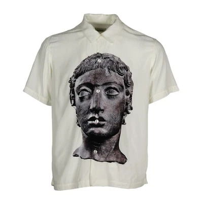 Sandro Paris Men's Shirt Size S Statue Print SHPCM00843 - Image 1 of 4