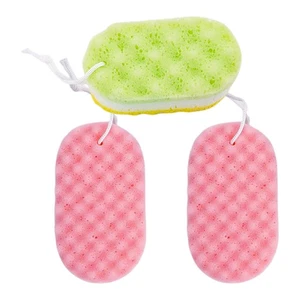 3 Stück Duschschwamm Luffa Peeling Körperpeeling Badeschwamm für Hautpflege - Bild 1 von 12