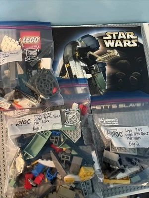 LEGO Star Wars Jango Fett's Slave I 7153 envío y manual solo sin minifiguras  Foto 1 de 3