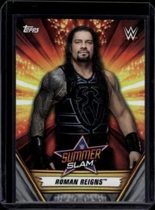 2019 Topps SummerSlam Silver #14 Roman Reigns 1/25 Wrestling Card NM-MT ID:43293 - Picture 1 of 2