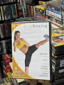 Kickboxing (DVD) Strike Zone, Kick It, Hardcore Kickboxing, Kickboxing UnderGrou - Foto 1 di 5