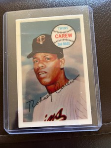 1970 Kellogg’s 3-D Super Stars #47 Rod Carew.  SHARP