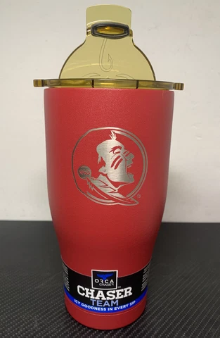 ORCA Chaser Florida State Seminoles University Tumbler 27oz Garnet/Gold - NEW! Cover