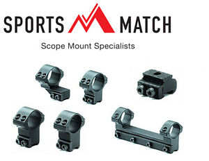 Sportsmatch UK Scope Mounts From 1" to 34mm 
