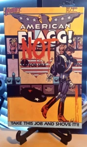 American Flagg! #8 - First Comics 1984 - Howard Chaykin - Picture 1 of 6