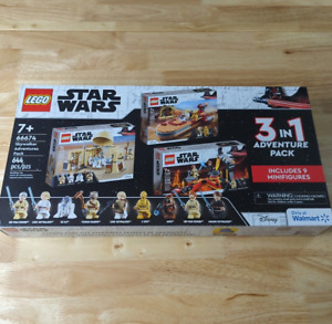LEGO 66674 Star Wars 3 in1 Adventure Pack BRAND NEW: Includes 75269 75270 75271 
