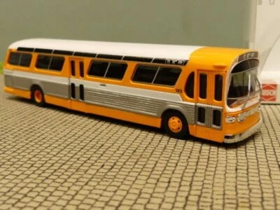 1/87 Busch Fishbowl orange Amerikanischer Bus 44509 - Bild 1 von 2