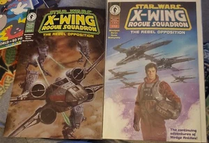 1995 Star Wars X-Wing Rogue Squadron Rebel Opposition #1 And 4 Dark Horse Comics - Picture 1 of 1