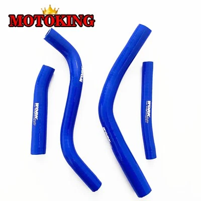 Blue Silicone Radiator Hose for 2014-2018 Yamaha YZ250F YZ450F 2015 2016 2017 - Image 1 of 4