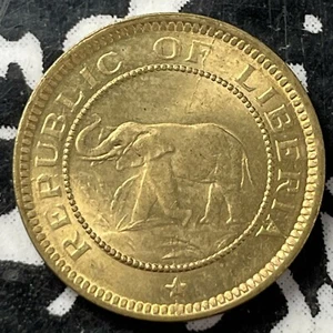 1937 Liberia 1/2 Cent (35 Available)High Grade! Beautiful!(1 Coin Only) Elephant - Picture 1 of 5
