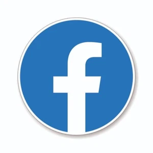 Facebook sticker - current logo - Picture 1 of 2