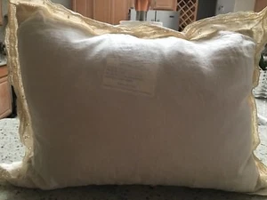 RALPH LAUREN ELODIE TAN 1PC DECO PILLOW OBLONG 15"x 20" Nip $145 - Picture 1 of 10